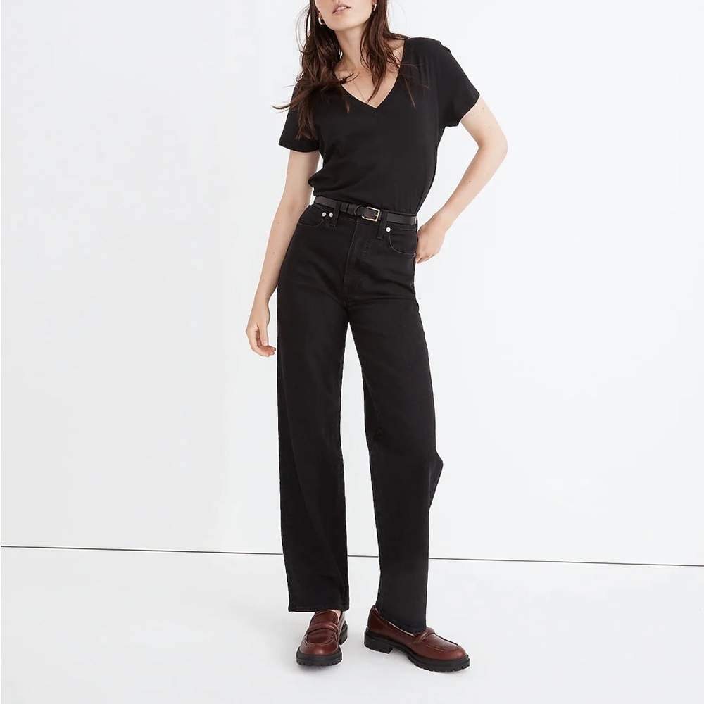 Madewell Perfect vintage wide leg jeans size 28 standard length